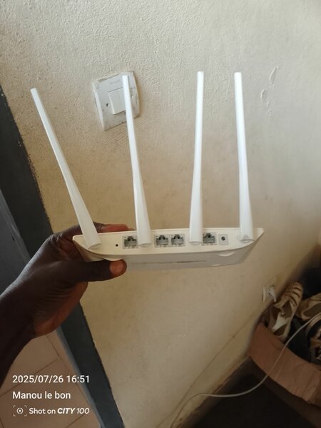 Routeur Mercury 4 antennes