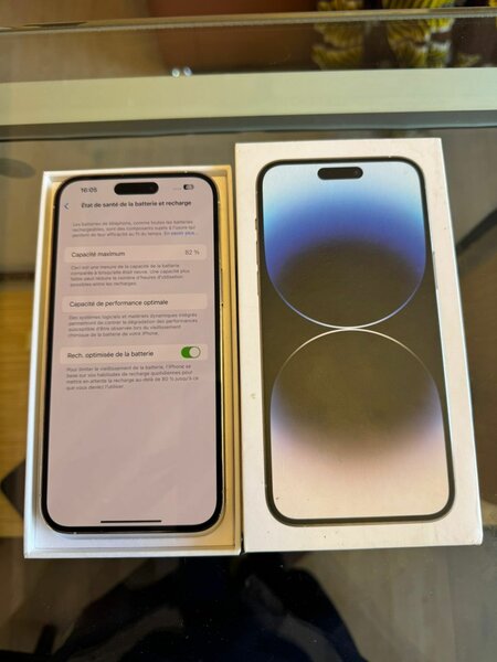 iPhone 14pro max 128giga 2puce