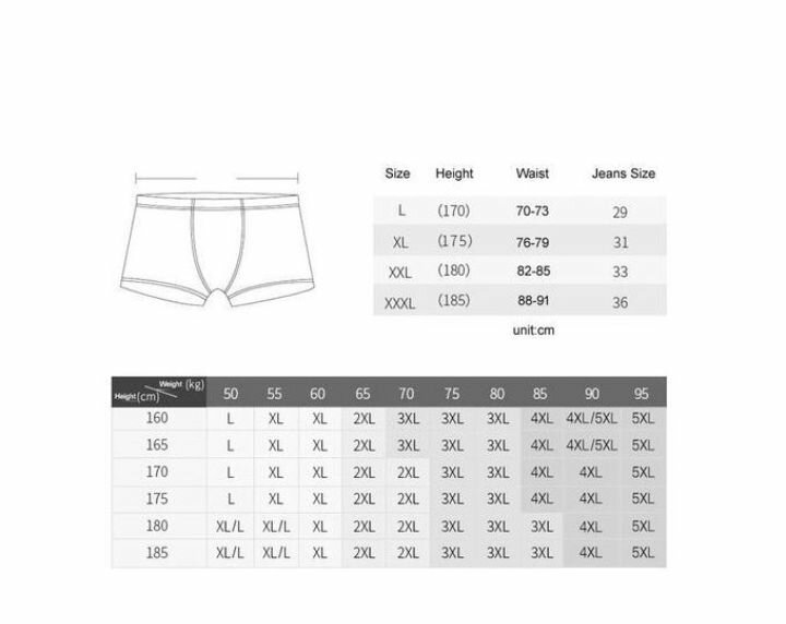 Berrykey 4Pcs Men's Underwea