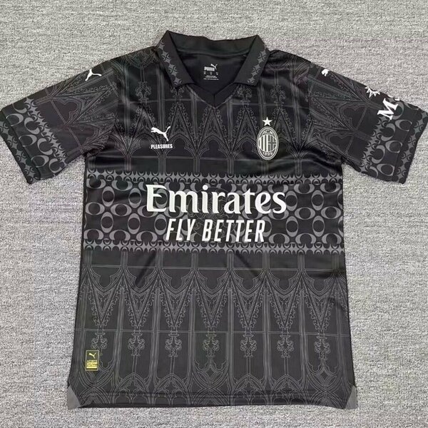 Maillot de football AC Milan noir