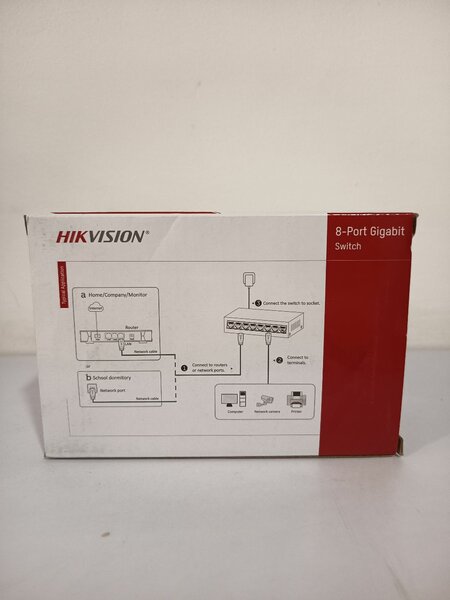 Hikvision Switch 8-Port Gigabit
