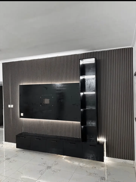 Panneau mural TV LED moderne