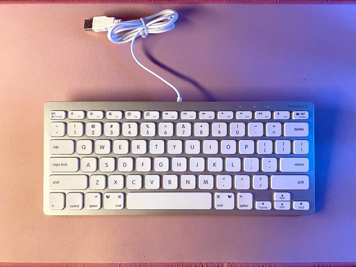 Клавиатура Macally Slimkeyca