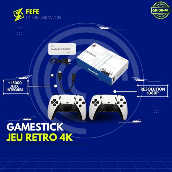 Console Retro 4K Gamestick