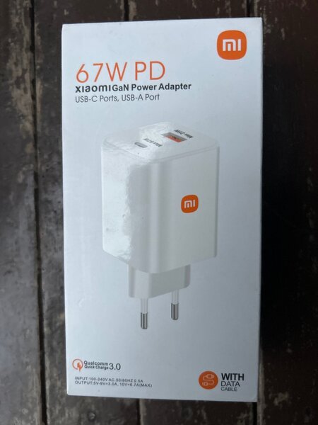 Chargeur rapide 67W Xiaomi