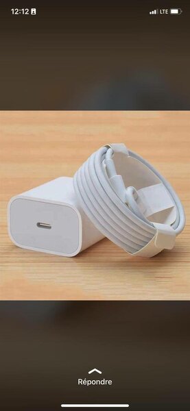 Chargeur Rapide 20W USB-C