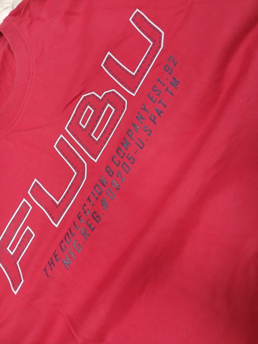 Unisex Fubu Sweatshirt Red