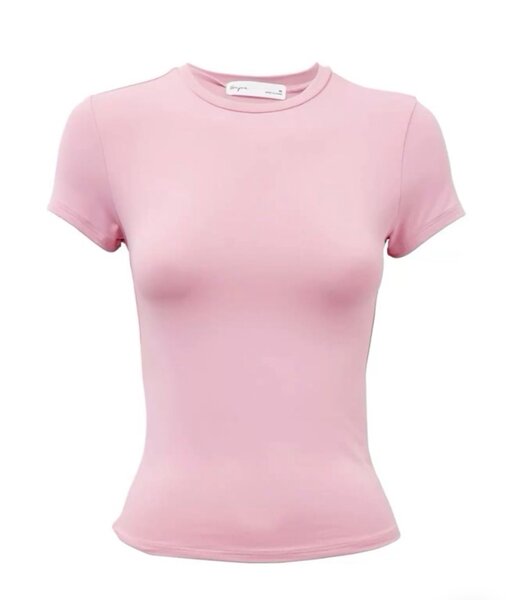 T-shirt rose moulant femme