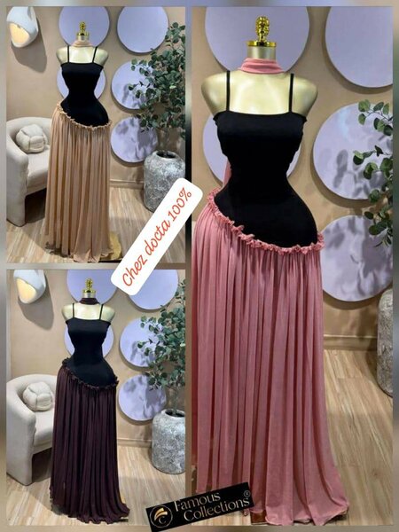 Robe élégante bicolore