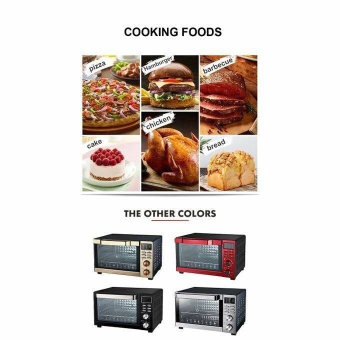 Four A Rôtisserie Electrique à Deux Cuisons