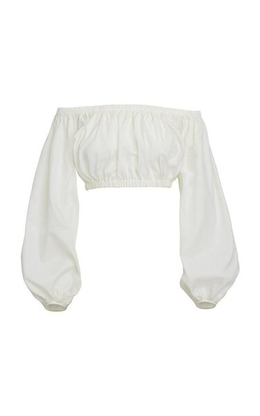 Haut à manches bouffantes pour femme