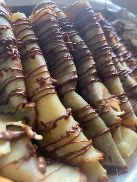 Crêpes nutella