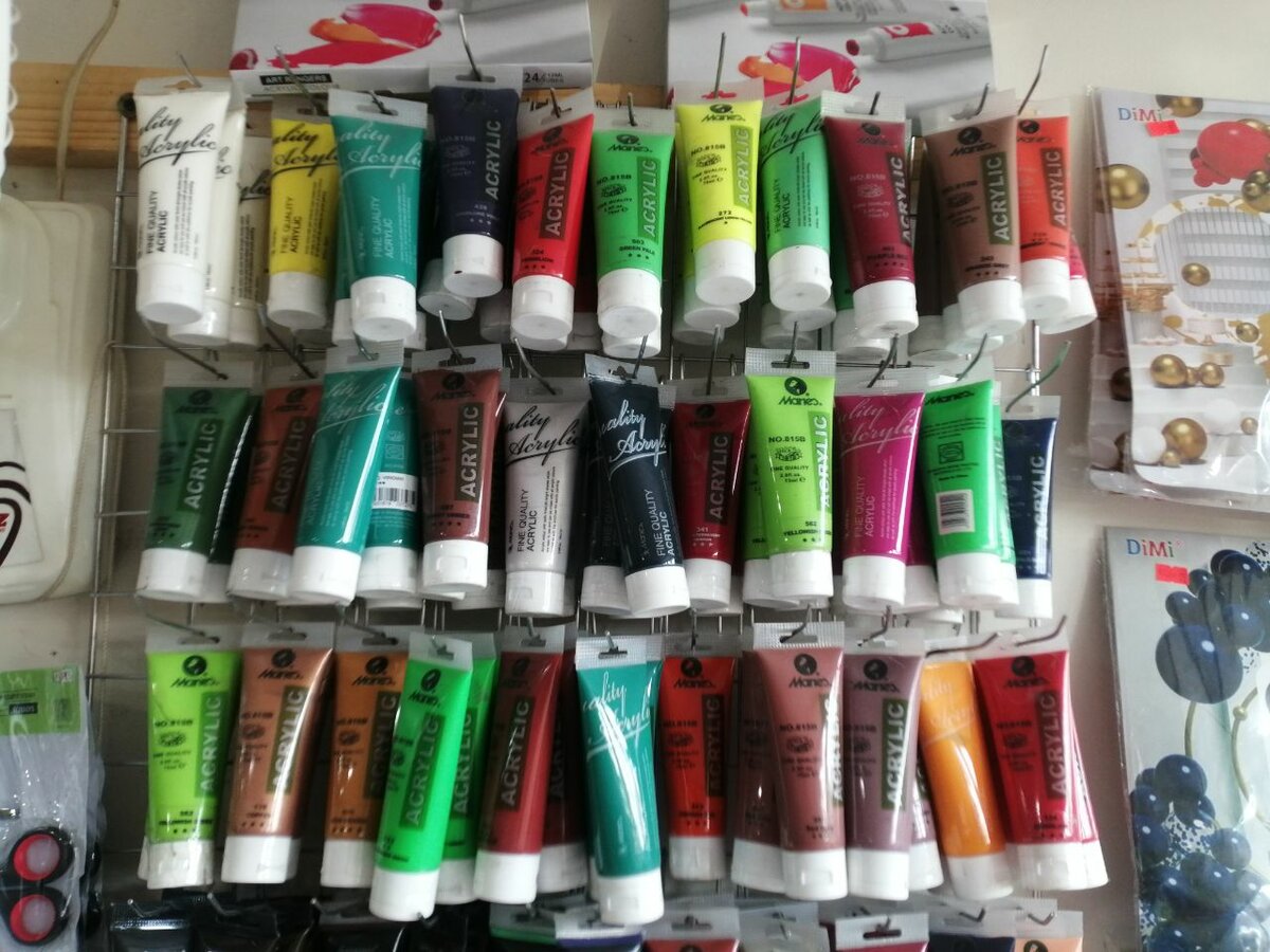 Maries Acrylic Tubes 75ml