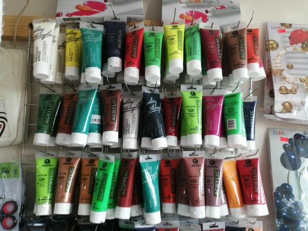 Maries Acrylic Tubes 75ml