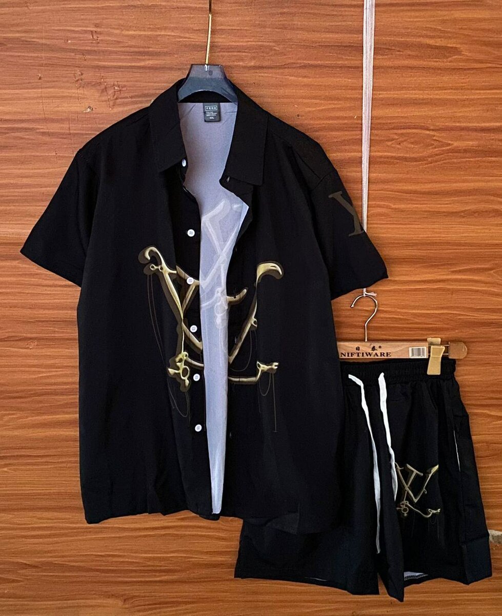 BLACKMEN VINTAGE TOP AND DOWN SHORTS