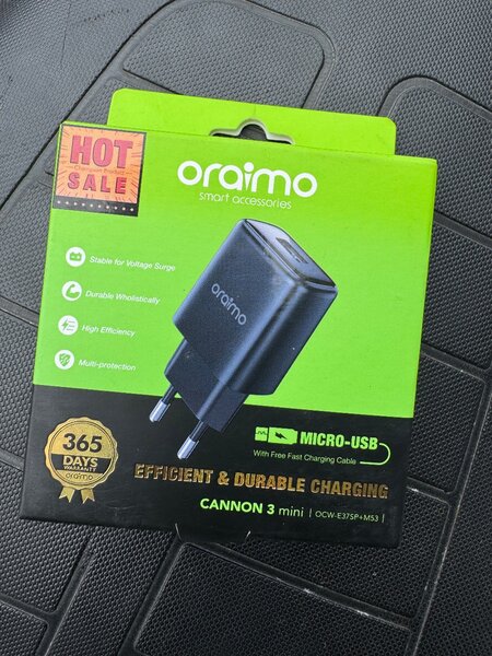 Chargeur rapide Micro-USB Oraimo