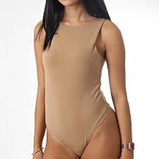 Bodysuit gainant beige