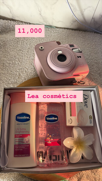 Mini gamme vaseline rose