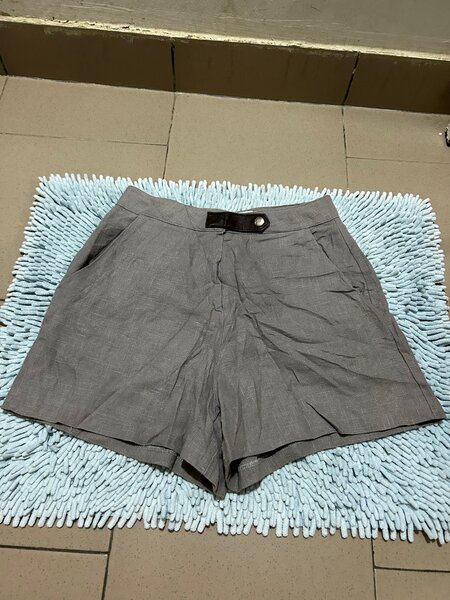 Shorts en lin casual pour femme