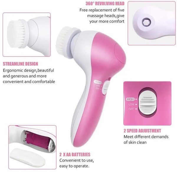 Brosse nettoyante pour le visage