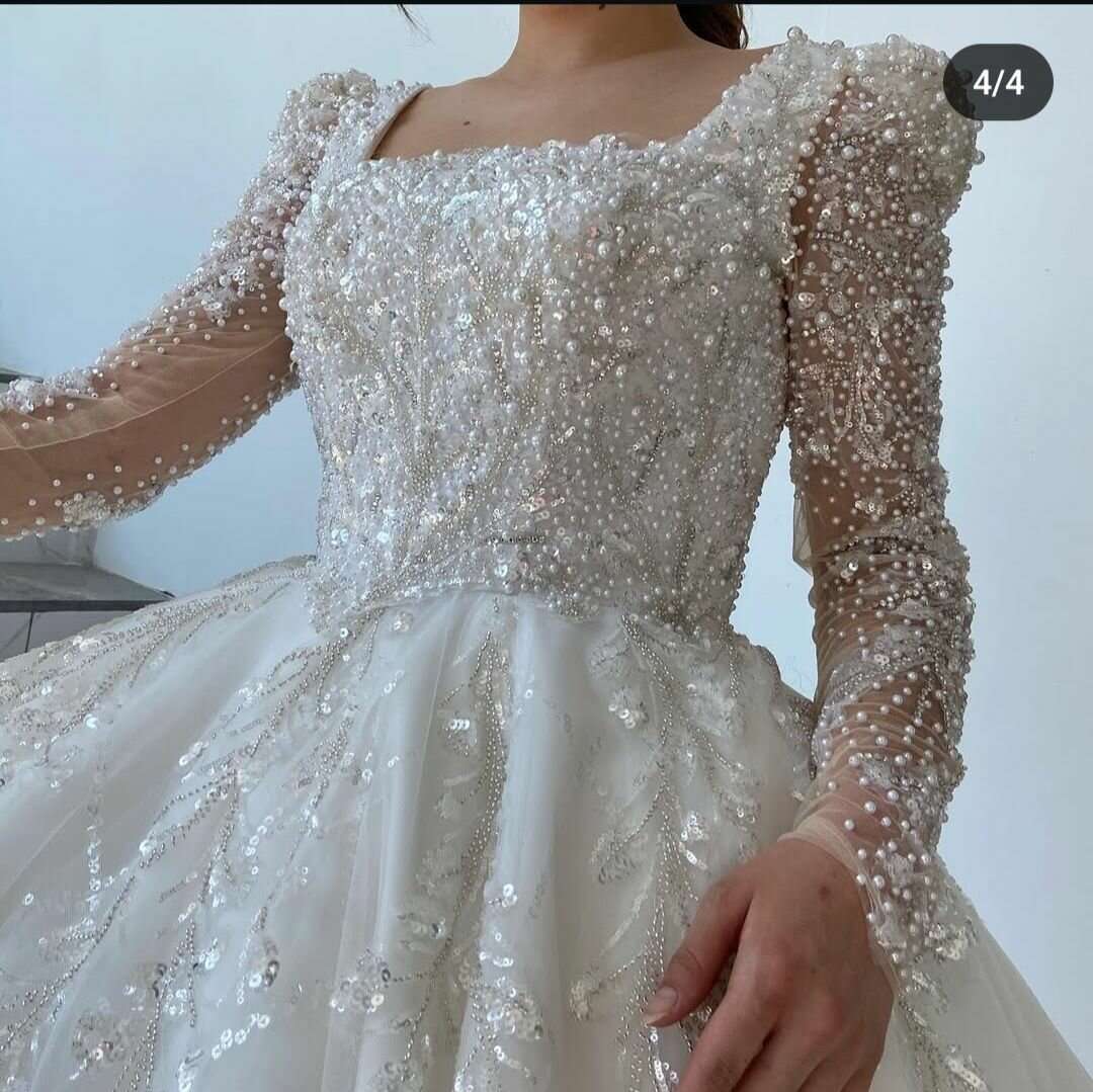 Свадебное платье, пышное