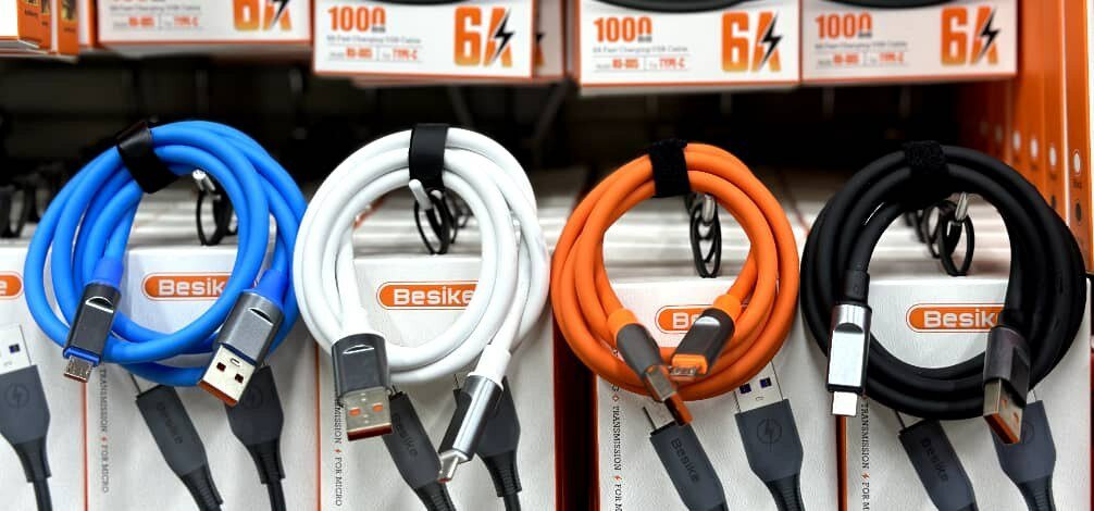 Гелевые кабели с поддержкой быстрого заряда ✅ 