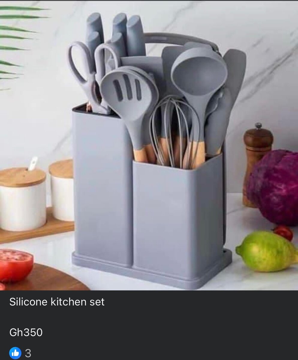 19pcs silicon laddle set