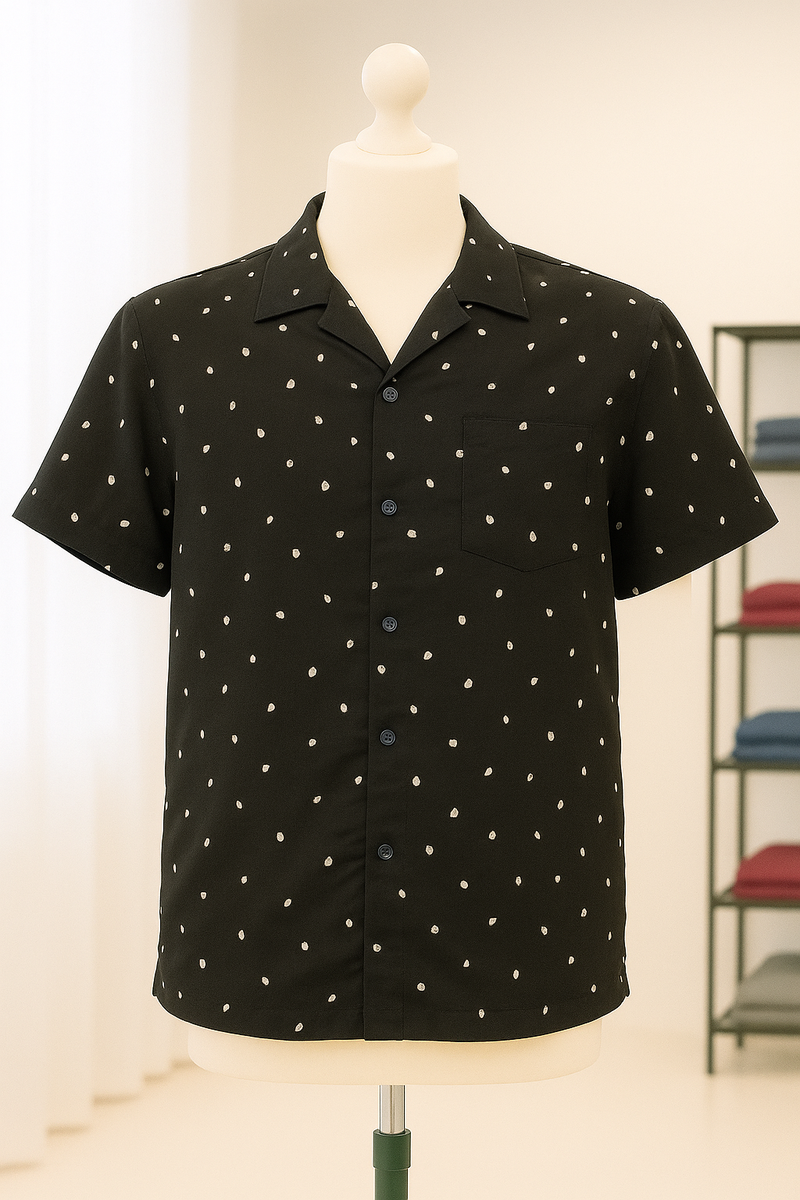Chemise homme à motifs moderne