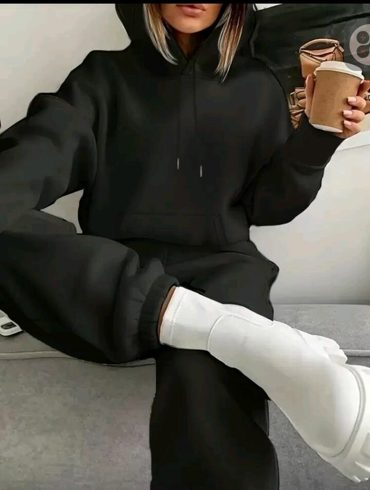 Ensemble de survêtement à capuche confort