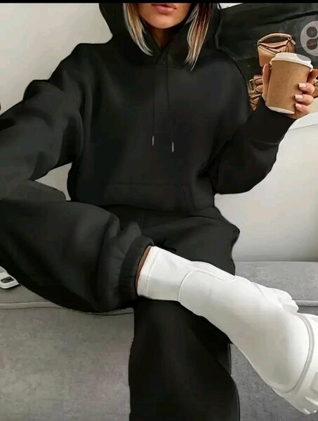 Ensemble de survêtement à capuche confort