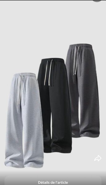 Jogging Large Femme et homme