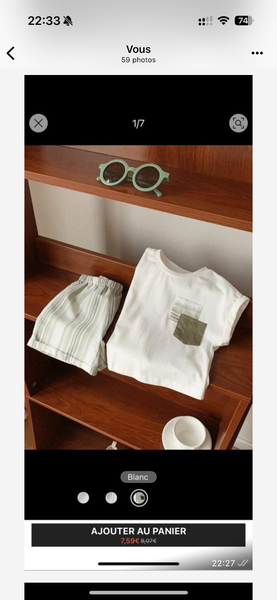 Complet de bébé de 6-3ans