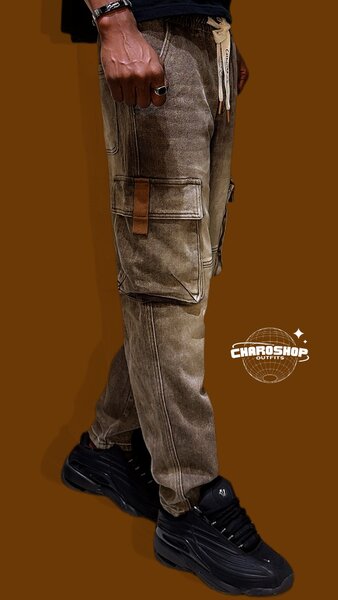 Pantalon cargo homme élégant