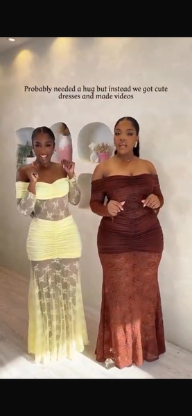 Robes élégantes en dentelle