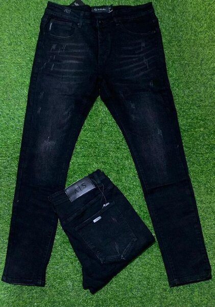 Blue jeans and black jeans