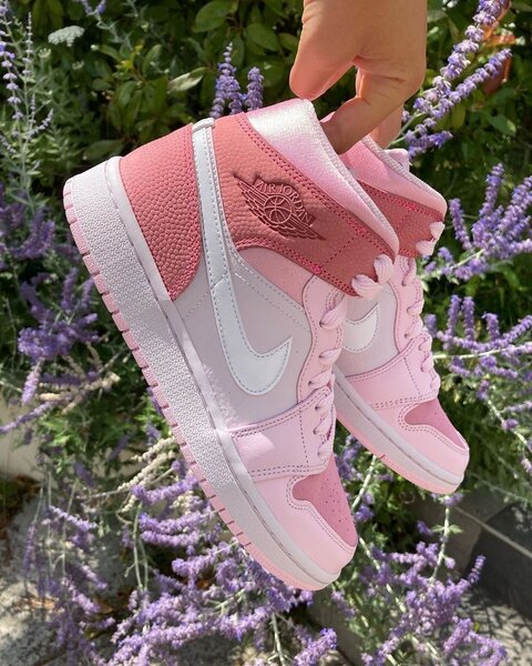 Baskets montantes roses Nike