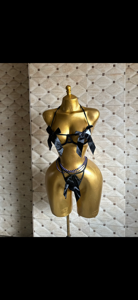 Ensemble lingerie dentelle noire