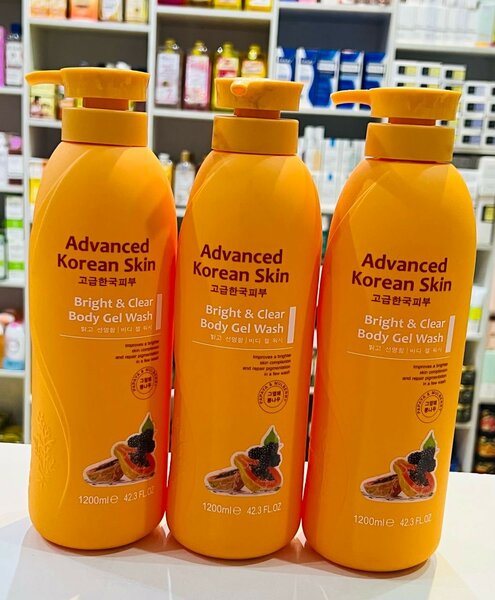 Advanced Korean Skin Bright & Clear Body Gel Wash