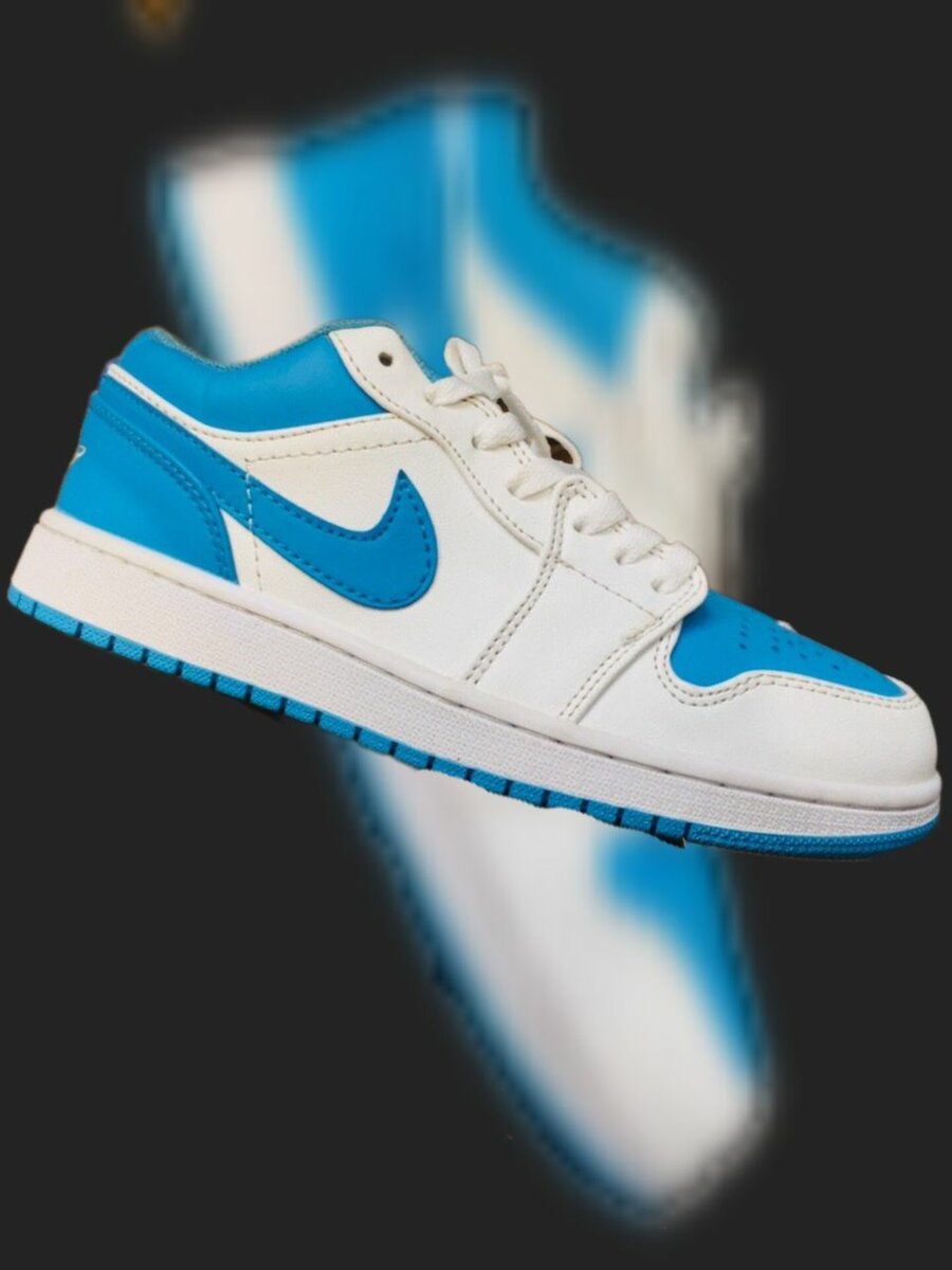 AJ1 Low North Carolina Blue