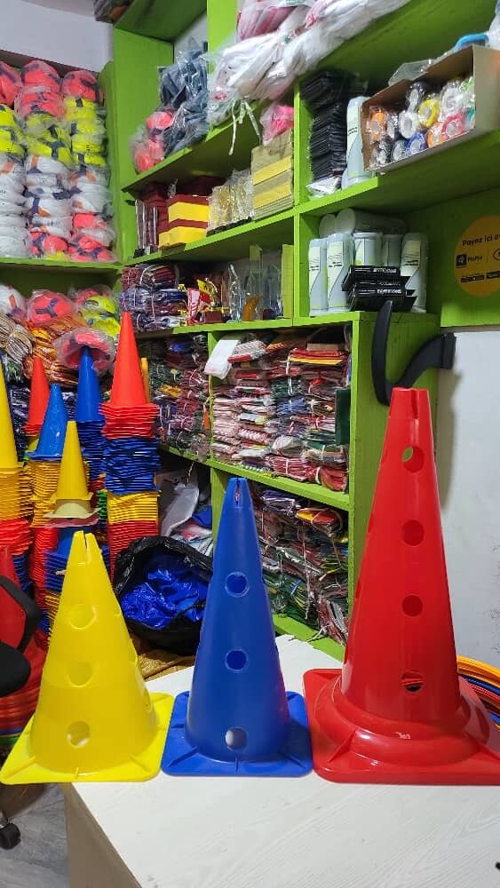 Cônes d'entraînement pour sport