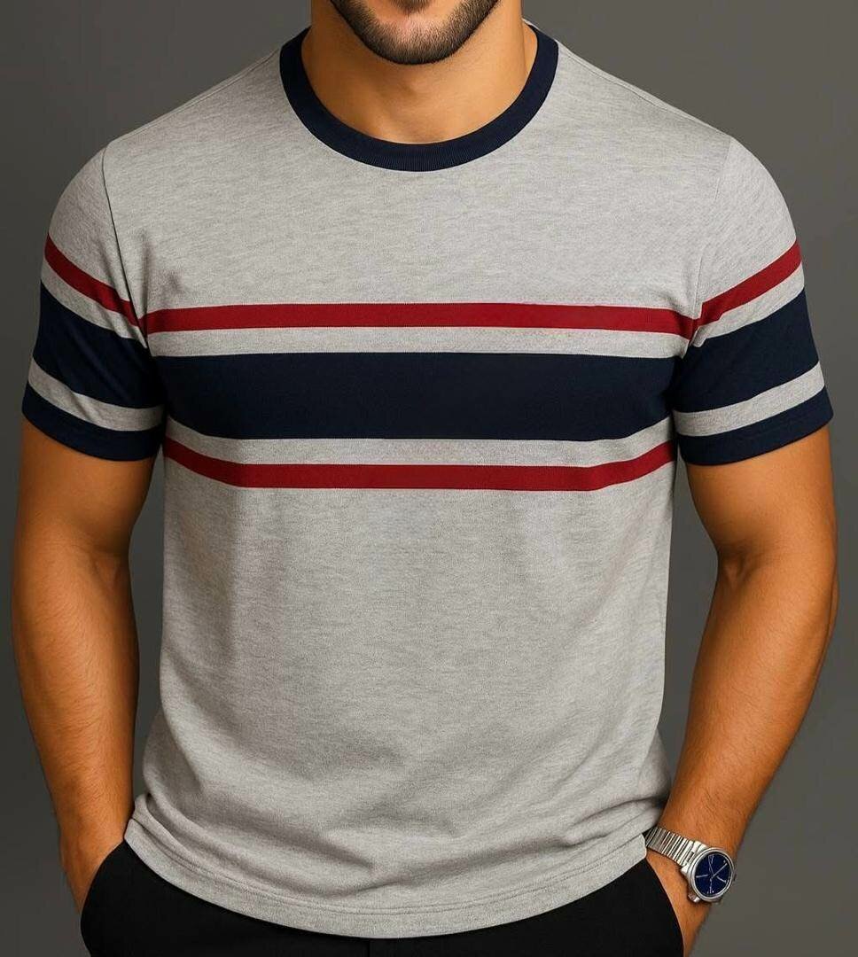 T-shirts à rayures Polo