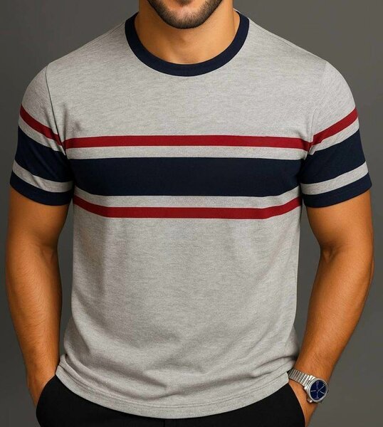 T-shirts à rayures Polo