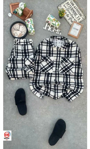 Pyjama à carreaux doux