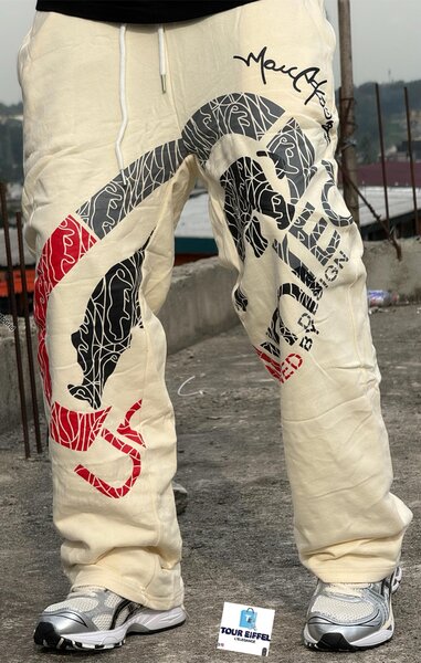 Pantalon Streetwear Graphique Homme