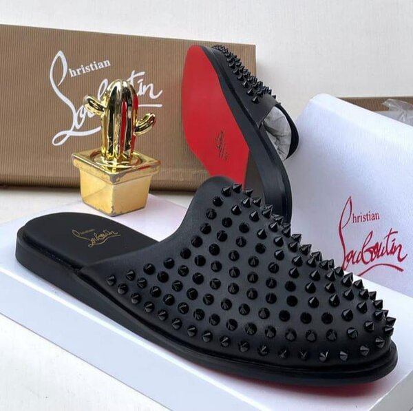 CHRISTIAN LOUBOUTIN HALF SHOE