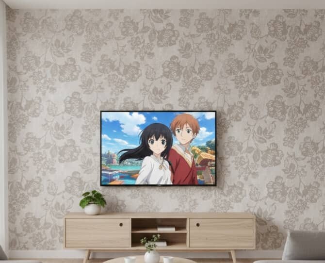 Papier Peint Floral Élégant