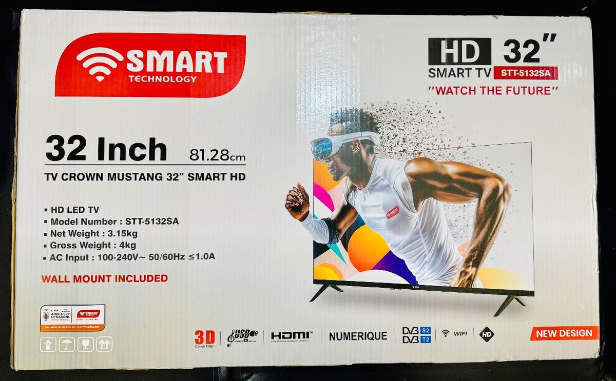 Tv led Smart HD 32 Pouces wifi