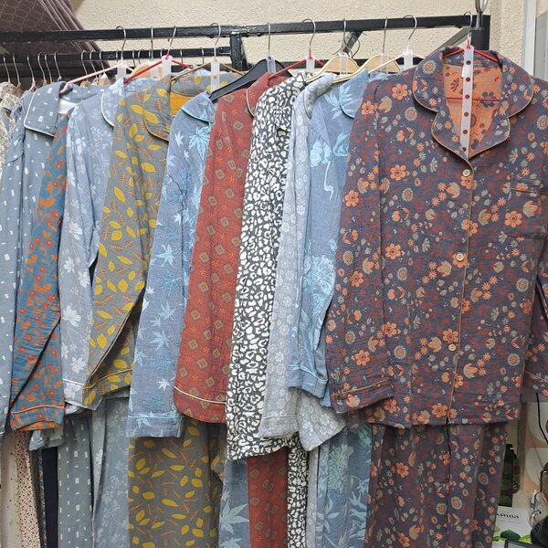 Пижамы вареный хлопок ( домашний костюм)