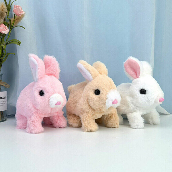 Peluches Lapin Doux Réaliste