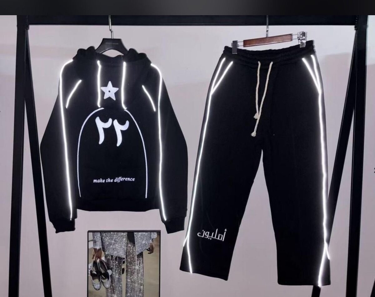 Ensemble de survêtement réfléchissant